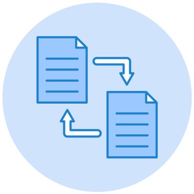 dosya belgesi. Basit resimleme