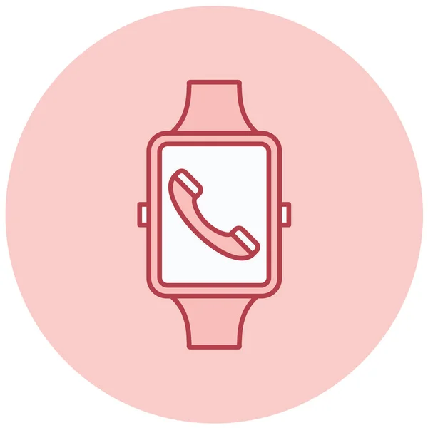 Smartwatch Web Icon Simple Illustration — Stock Vector