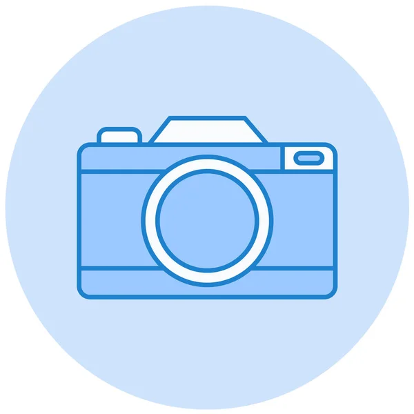 Camera Web Icon Simple Illustration — Stock Vector