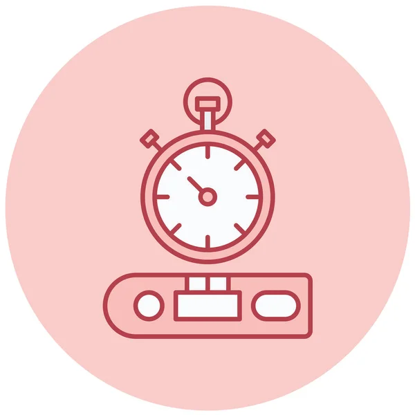 Stopwatch Icon Vector Illustration — Stock Vector