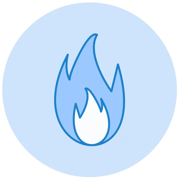 Logotipo De Fogo Na Mão No Vetor De Fundo Azul Royalty Free SVG, Cliparts,  Vetores, e Ilustrações Stock. Image 144853788