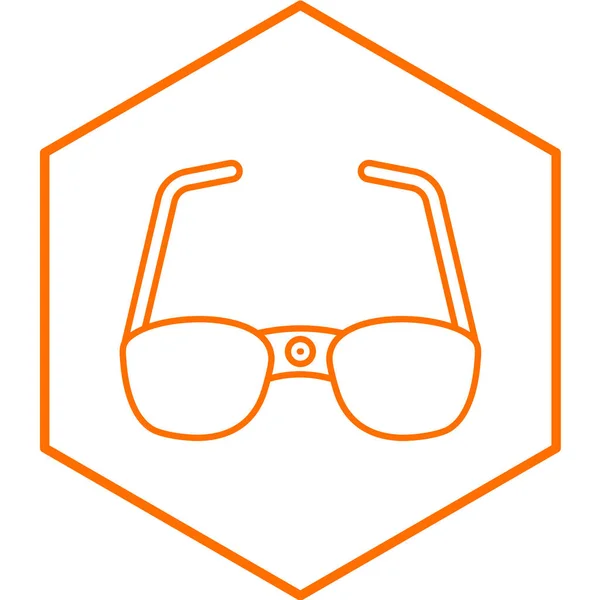Vector Illustration Smart Glasses Icon — Vector de stock
