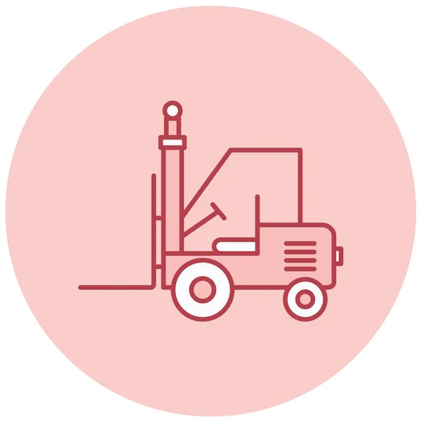 Lkw Web Symbol Einfache Illustration — Stockvektor