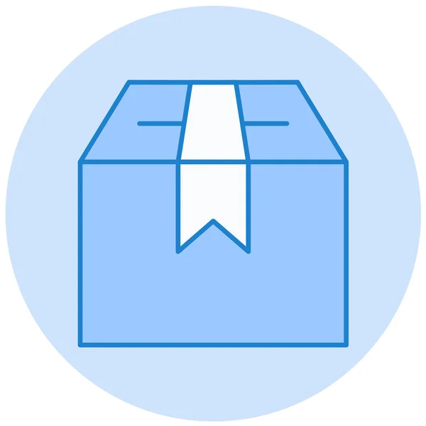 Kotak Ikon Web Ilustrasi Sederhana - Stok Vektor