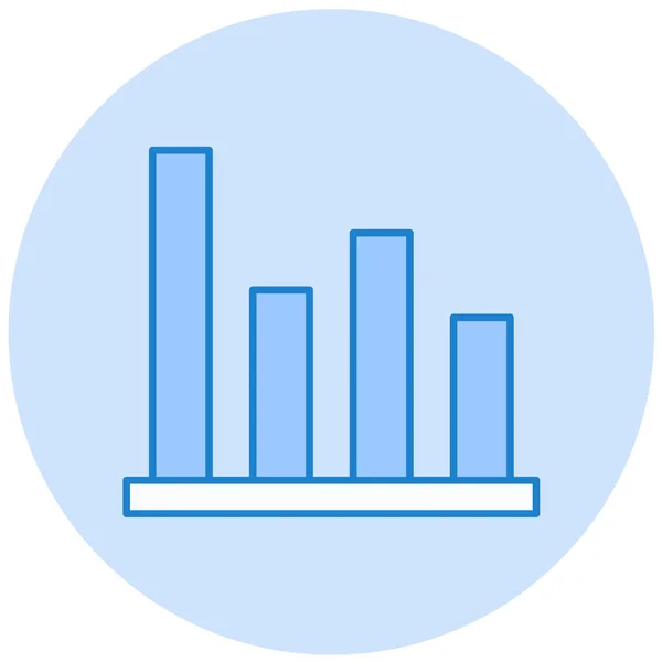 Діаграма Сучасна Іконка Векторна Ілюстрація — стоковий вектор