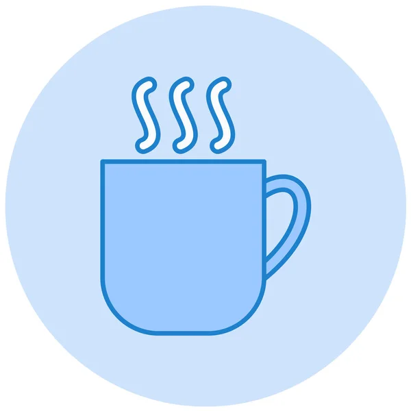 Taza Vector Icono — Vector de stock