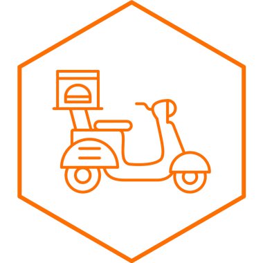 Beyaz arka planda izole edilmiş yemek dağıtım simgesi. servis servis sembolü illüstrasyonu.