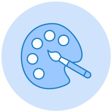 sanat modern ikon vektör illüstrasyonu