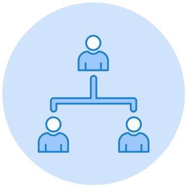 iş ekibi simgesi, vektör illüstrasyonu