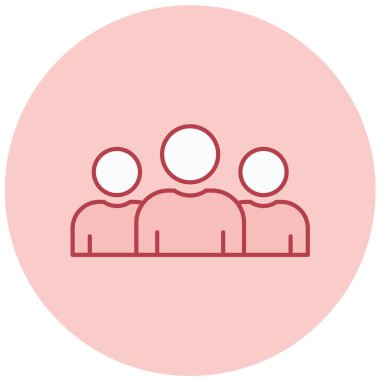 İnsan simgesinin vektör illüstrasyonu