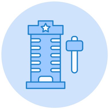 Modern simgenin vektör illüstrasyonu