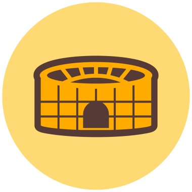 Spor. Web simgesi basit illüstrasyon