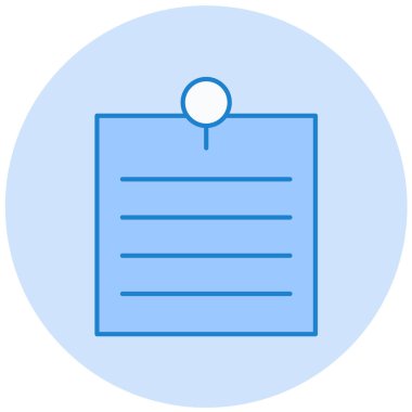 Pano. Web simgesi basit illüstrasyon