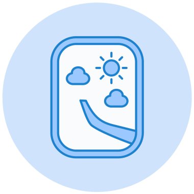 Güneş Simgesi Vektör illüstrasyonu