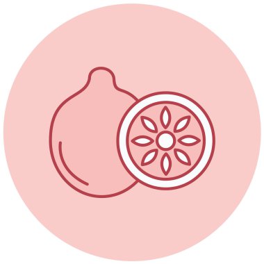 Eşsiz limon vektörü simgesi modern basit tasarım