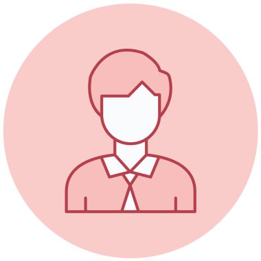 avatar vektör renk simgesi