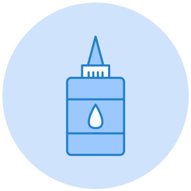 Yapıştırıcı. Web simgesi basit illüstrasyon