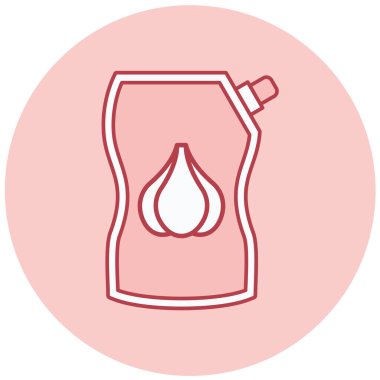 Kaynak simgesinin vektör illüstrasyonu