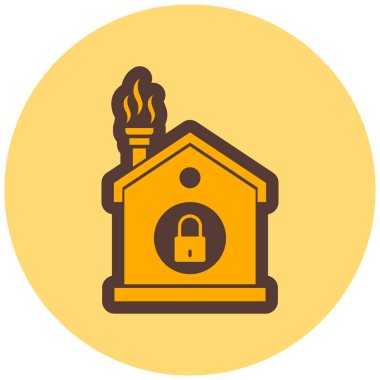 Modern simgenin vektör illüstrasyonu