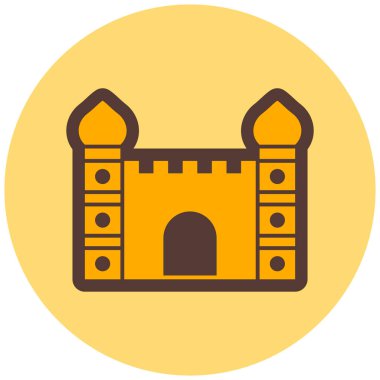 Kale kulesi. Basit tasarım