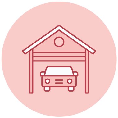 Modern otomatik simgenin vektör illüstrasyonu