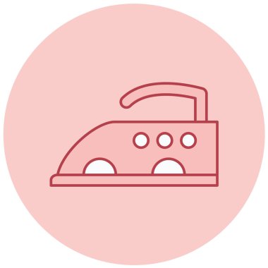 Web ve mobil için demir vektör simgesi