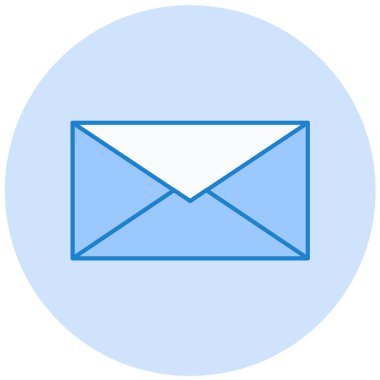 E- posta simgesi vektör illüstrasyonu