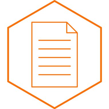 dosya belgesi simgesi, vektör illüstrasyonu