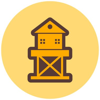 Ev. Web simgesi basit illüstrasyon