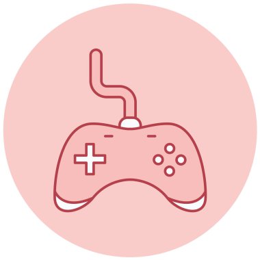 Oyun kolu. Web simgesi basit illüstrasyon