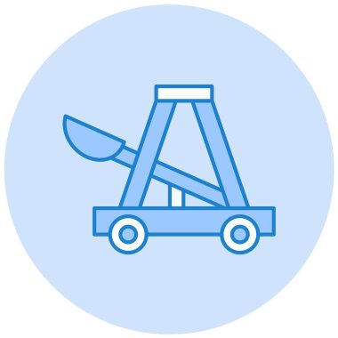 Bir kamyon simgesinin vektör çizimi