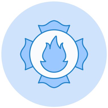 Modern simgenin vektör illüstrasyonu