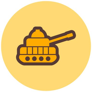 Askeri Tank. Basit tasarım