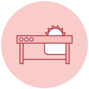 Masa lambası. Basit tasarım