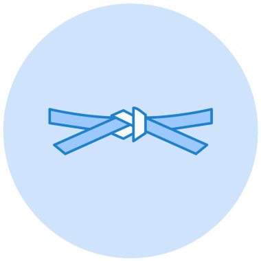 Kurdele. Web simgesi vektör illüstrasyonu