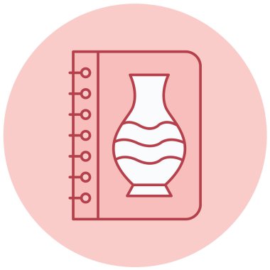 Sürahi. Web simgesi basit illüstrasyon