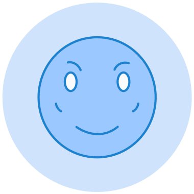 yüz simgesi, vektör illüstrasyonu