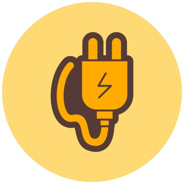 Fiş. Web simgesi basit illüstrasyon