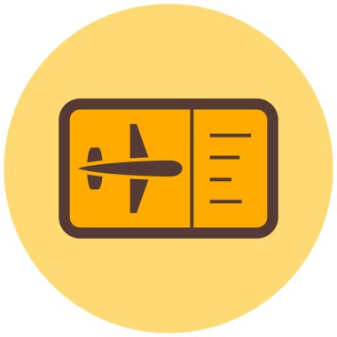 Seyahat. Web simgesi basit illüstrasyon