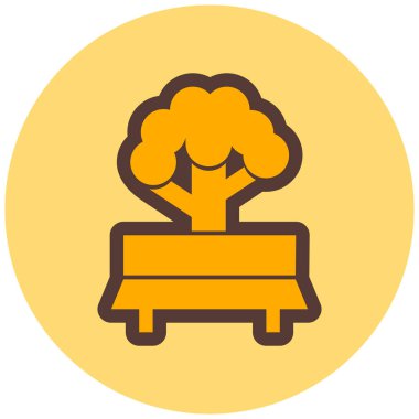 Park et. Web simgesi basit illüstrasyon