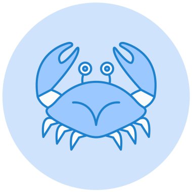 ahtapot vektör simgesi modern basit tasarım