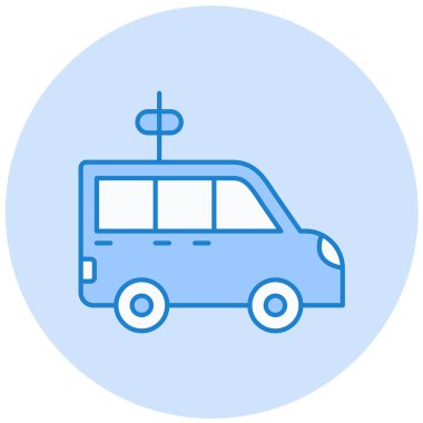 - Araba. Web simgesi basit illüstrasyon