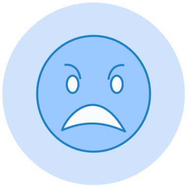 yüz simgesi, vektör illüstrasyonu