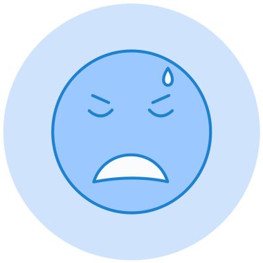 yüz simgesi, vektör illüstrasyonu