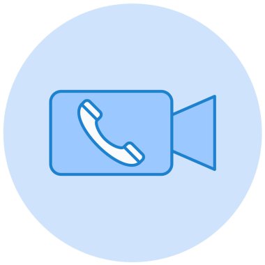 - Telefon. Web simgesi basit illüstrasyon