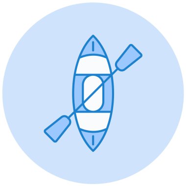 Kano. Web simgesi basit illüstrasyon