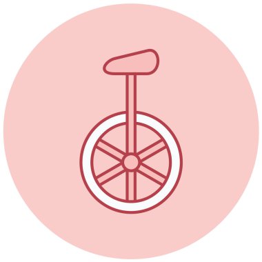 Bisiklet. Web simgesi basit illüstrasyon