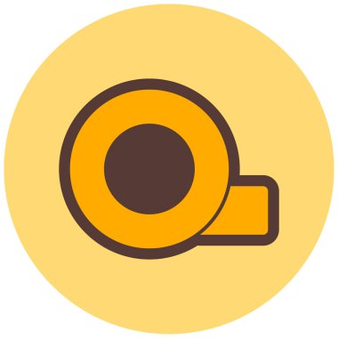 Teyp. Web simgesi basit illüstrasyon