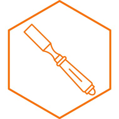 Modern oto tamir simgesinin vektör illüstrasyonu