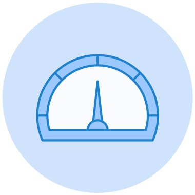 Ölçek. Web simgesi basit illüstrasyon